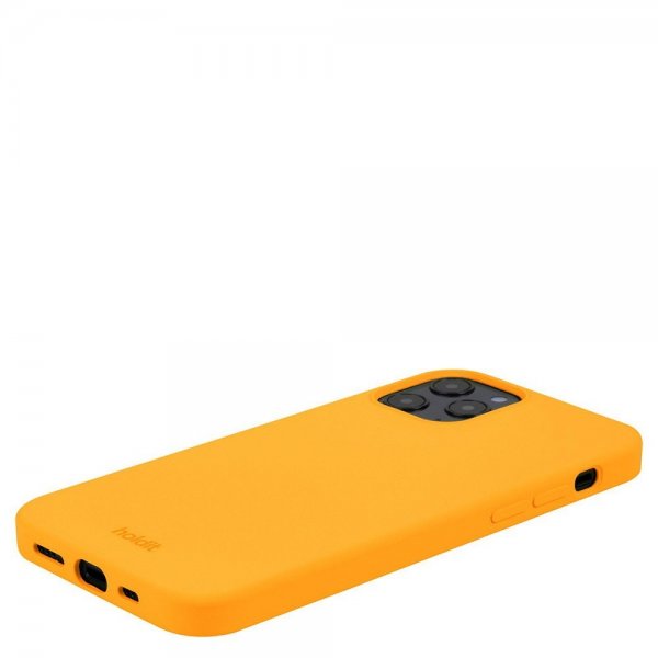 holdit iPhone 12/iPhone 12 Pro Deksel Silikon Orange Juice