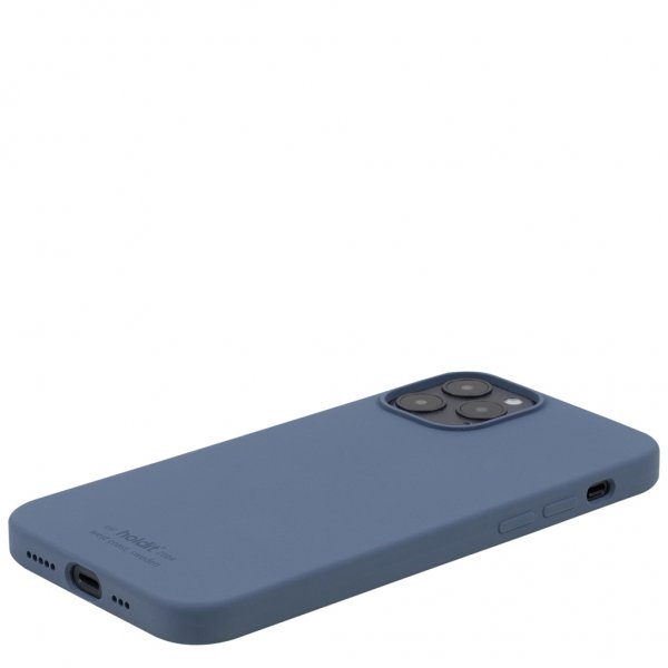 holdit iPhone 12/iPhone 12 Pro Deksel Silikon Pacific Blue
