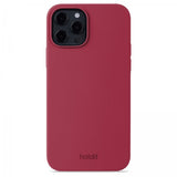 holdit iPhone 12/iPhone 12 Pro Deksel Silikon Red Velvet