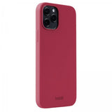 holdit iPhone 12/iPhone 12 Pro Deksel Silikon Red Velvet