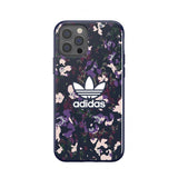 Adidas iPhone 12/iPhone 12 Pro Deksel Snap Etui Grafisk AOP Collegiate Navy/Active Purple