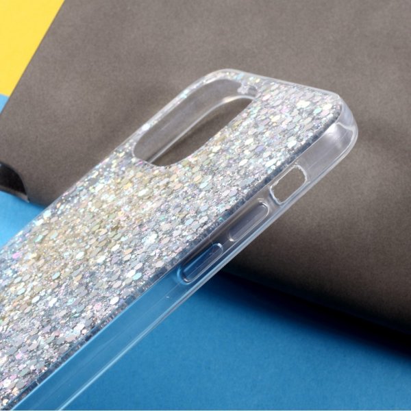 Nordic Covers iPhone 12/iPhone 12 Pro Deksel Sparkle Series Stardust Silver