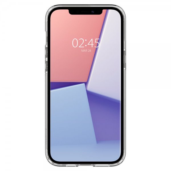 Spigen iPhone 12/iPhone 12 Pro Deksel Ultra Hybrid Crystal Clear
