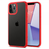 Spigen iPhone 12/iPhone 12 Pro Deksel Ultra Hybrid Rød