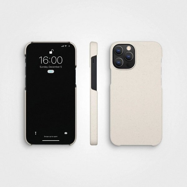 agood company iPhone 12/iPhone 12 Pro Deksel Plantbasert Vanilla White