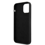 Guess iPhone 12/iPhone 12 Pro Deksel Vintage Silicone Svart