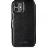 holdit iPhone 12/iPhone 12 Pro Etui Berlin Löstagbart Deksel Svart