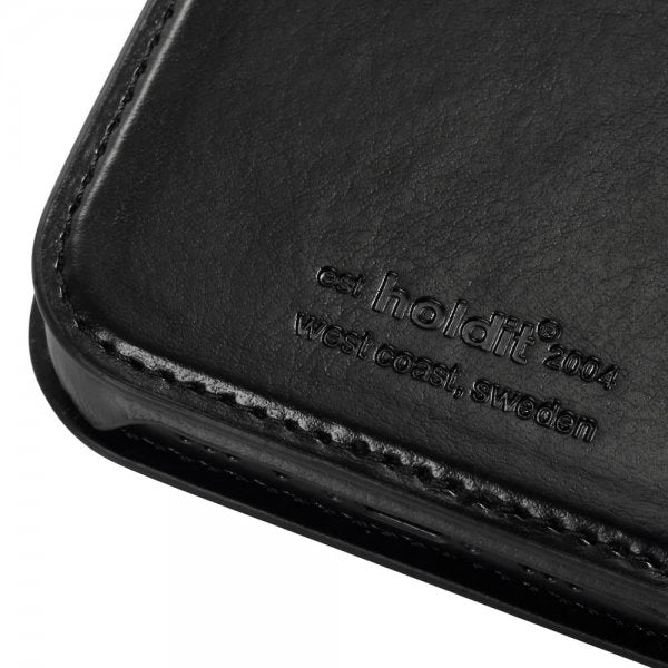 holdit iPhone 12/iPhone 12 Pro Etui Berlin Löstagbart Deksel Svart