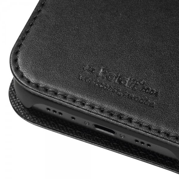holdit iPhone 12/iPhone 12 Pro Etui Löstagbart Deksel Svart