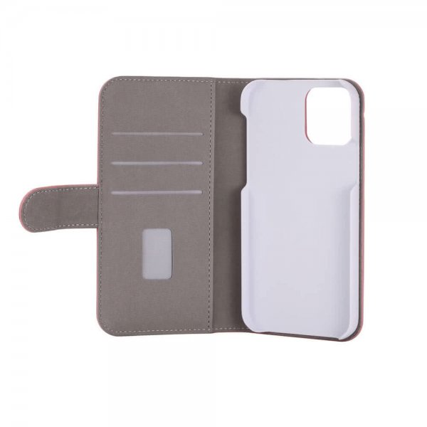 Gear iPhone 12/iPhone 12 Pro Etui med Kortlomme Rosa