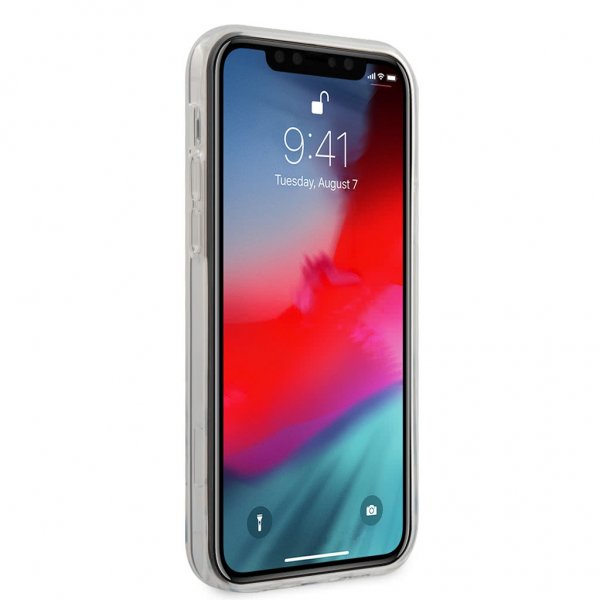 Guess iPhone 12/iPhone 12 Pro Deksel Flower Cover N.1 Svart