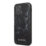 Guess iPhone 12/iPhone 12 Pro Deksel Marble Cover Svart