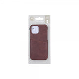 Onsala iPhone 12/iPhone 12 Pro Deksel med Kortlomme Brun