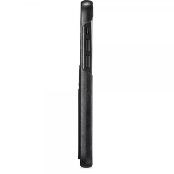 holdit iPhone 12/iPhone 12 Pro Deksel med Kortlomme Svart