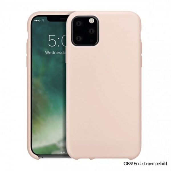 Xqisit iPhone 12/iPhone 12 Pro Deksel Silikoni Case Rosa