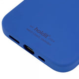 holdit iPhone 12/iPhone 12 Pro Deksel Silikon Royal Blue