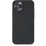 holdit iPhone 12/iPhone 12 Pro Deksel Silikon Svart