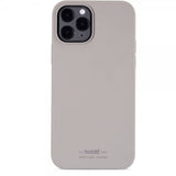 holdit iPhone 12/iPhone 12 Pro Deksel Silikon Taupe