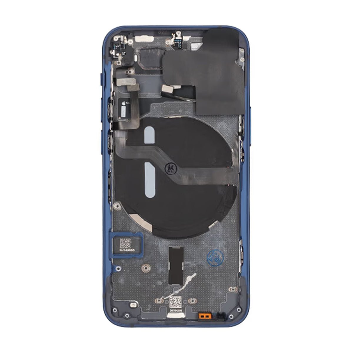 iPhone 12 Mini bakside komplett med smådeler - Blå