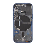 iPhone 12 Mini bakside komplett med smådeler - Blå
