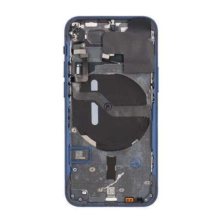 iPhone 12 Mini bakside komplett med smådeler - Blå