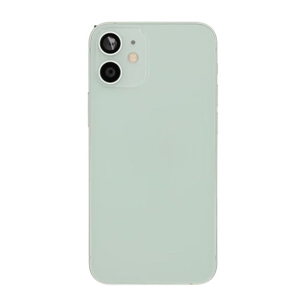 iPhone 12 Mini Bakside Komplett Med Smådeler - Grønn
