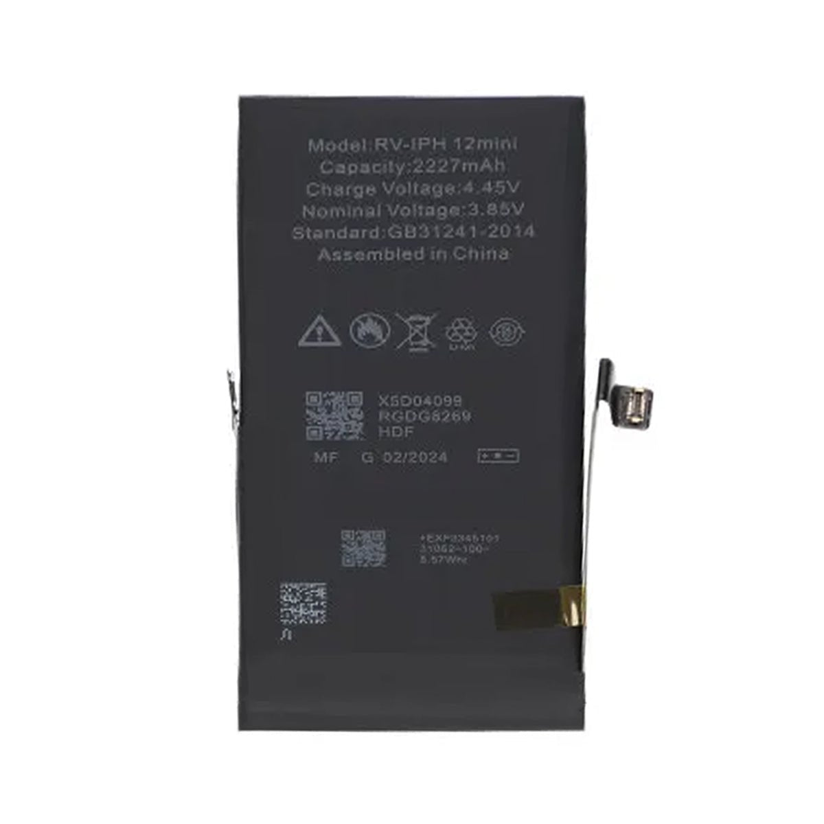 iPhone 12 Mini Batteri 2227mAh uten programmering