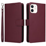 Betopnice iPhone 12 Mini Etui Avtagbart Deksel 005 Rød