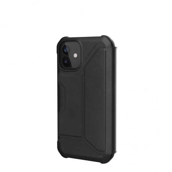 Urban Armor Gear (UAG) iPhone 12 Mini Etui Metropolis Leather Svart