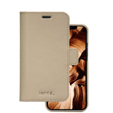 dbramante1928 iPhone 12 Mini Etui New York Löstagbart Deksel Sahara Sand