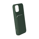 iPhone 12 Mini Deksel Kortholder Grønn