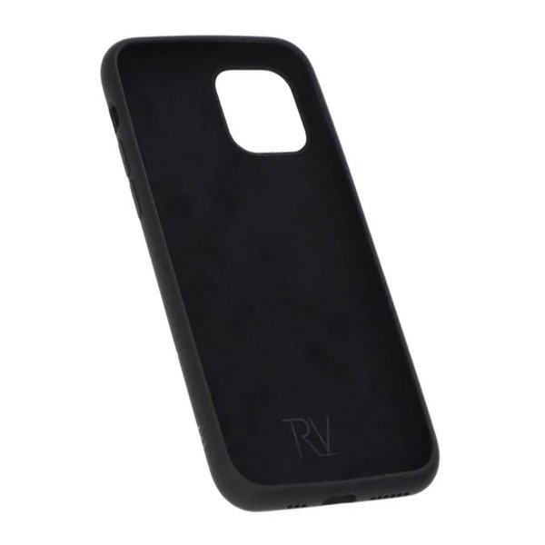 Rvelon iPhone 12 Mini Deksel Silikon Svart