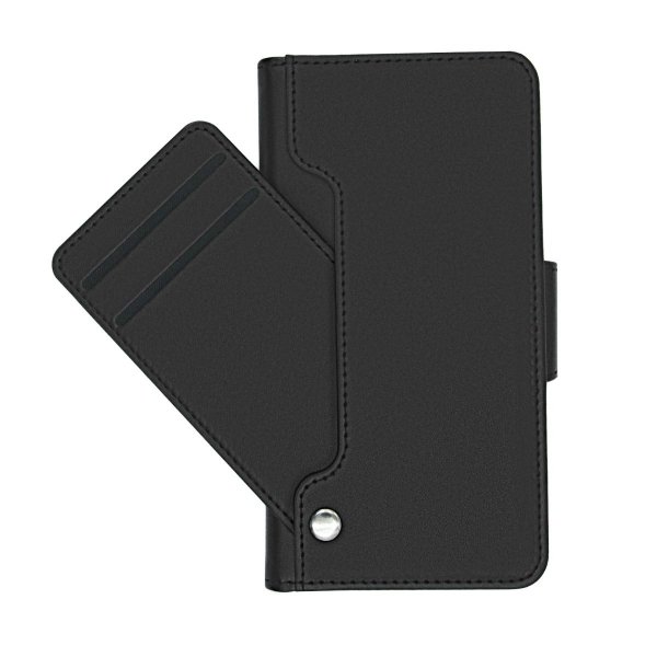 Rvelon iPhone 12 Mini Etui Utbrettbar Kortlomme Svart