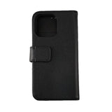 Rvelon iPhone 12 Mini Etui Ekte Skinn Svart