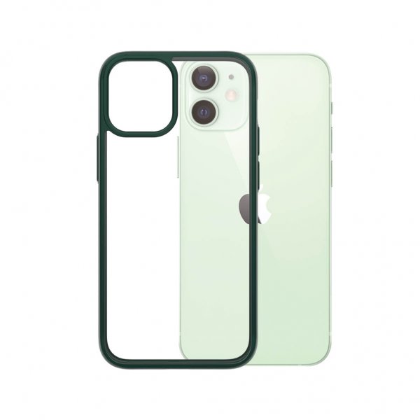 PanzerGlass iPhone 12 Mini Deksel ClearCase Color Racing Green