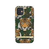 Richmond & Finch iPhone 12 Mini Deksel Green Tiger