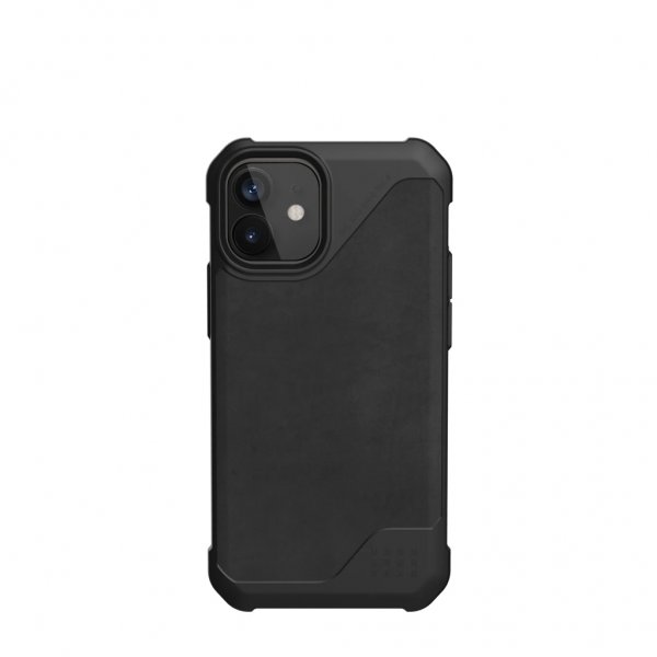 Urban Armor Gear (UAG) iPhone 12 Mini Deksel Metropolis LT Leather Svart