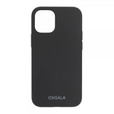 Onsala iPhone 12 Mini Deksel Silikon Svart