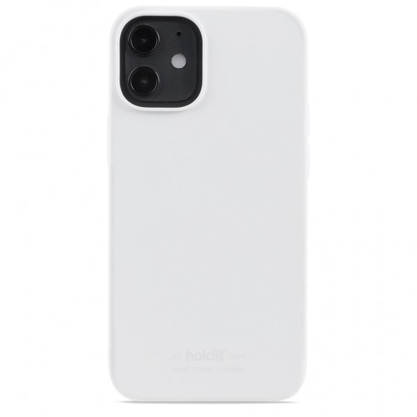 holdit iPhone 12 Mini Deksel Silikon Hvit