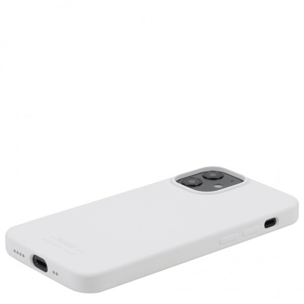 holdit iPhone 12 Mini Deksel Silikon Hvit