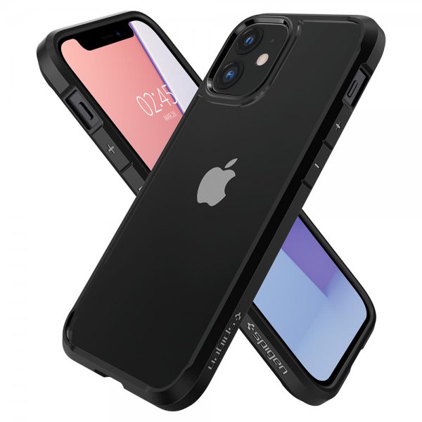 Spigen iPhone 12 Mini Deksel Ultra Hybrid Matte Black