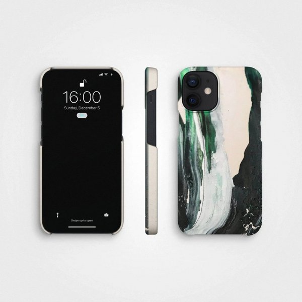 agood company iPhone 12 Mini Deksel Växtbaserat Green Paint
