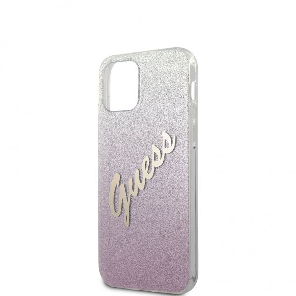 Guess iPhone 12 Mini Deksel Vintage Gradient Rosa