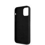 Guess iPhone 12 Mini Deksel Vintage Silicone Svart