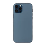 iPhone 12 Pro Max bakside med komplett ramme OEM - blå