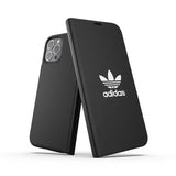 Adidas iPhone 12 Pro Max Etui Booklet Case Basic Svart