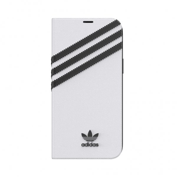 Adidas iPhone 12 Pro Max Etui Booklet Case Hvit