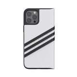 Adidas iPhone 12 Pro Max Etui Booklet Case Hvit