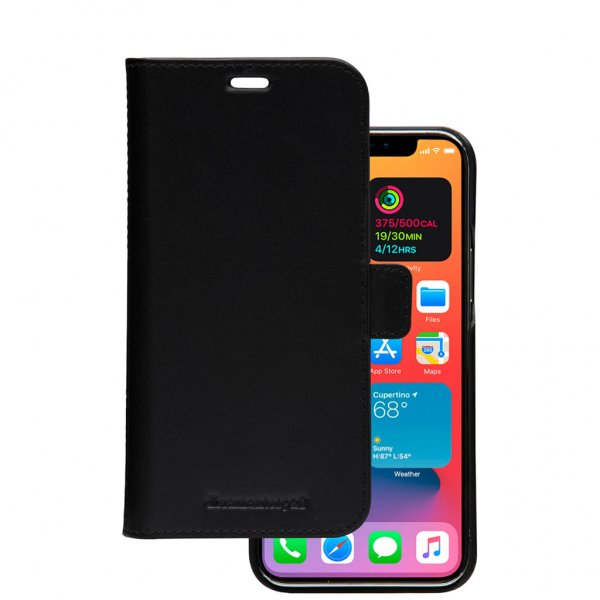 dbramante1928 iPhone 12 Pro Max Etui Lynge Löstagbart Deksel Svart