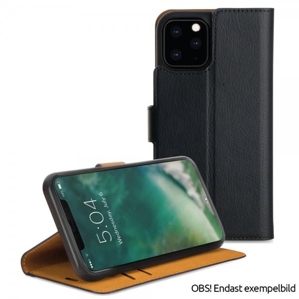 Xqisit iPhone 12 Pro Max Etui Slim Wallet SelecTion Svart
